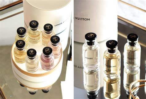 louis vuitton perfume sample box|louis vuitton miniature set.